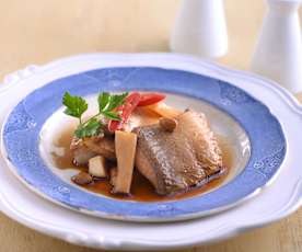 蔭鳳梨燒虱目魚