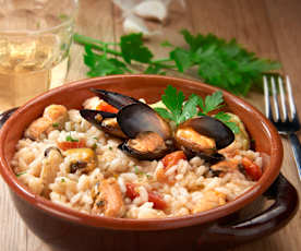 Risotto alle cozze