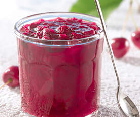 Confiture de cerises au poivre de Sichuan