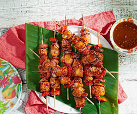 Huli Huli Chicken Skewers