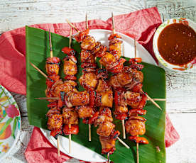 Huli Huli Chicken Skewers