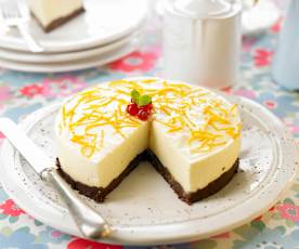 Cheesecake de laranja