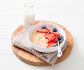 Warming porridge (Skinnymixers)