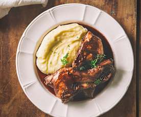 Coniglio al vino rosso