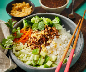 Hoisin pork bowl