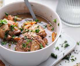 Pollo con Chocolate Amargo