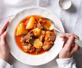 Côtes de porc et pommes de terre