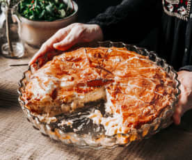 Tourte au camembert