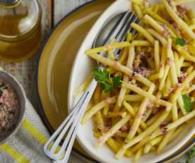 Haricots beurre en vinaigrette