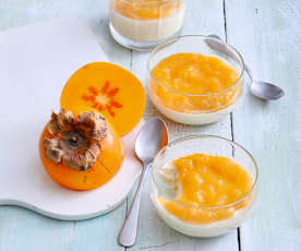 Douceur de crème au kaki