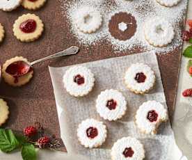 Galletas linzer