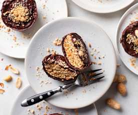 Schoko-Erdnuss-Protein-Bomben