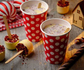 Raspberry White Chocolate Hot Chocolate Stirrers