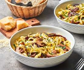 Tagliatelle with Porcini Mushrooms
