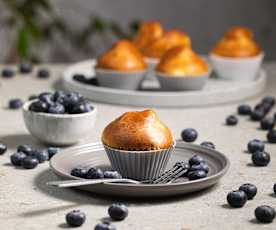 Lekkie muffinki jogurtowe z borówkami