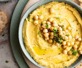 Houmous aux restes de légumes