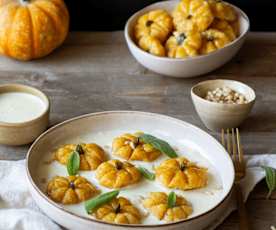 Gnocchi dyniowe z kremowym sosem śmietanowym
