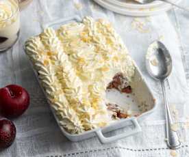 Tiramisu de ameixa