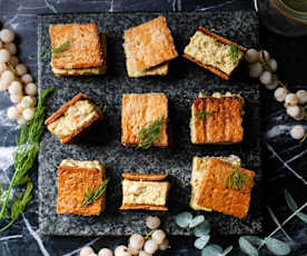 Crujientes de centollo