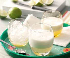 Pisco lime sour