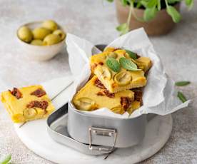 Farinata - włoski placek z ciecierzycy