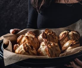 Pommes en croûte feuilletée