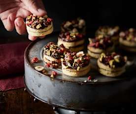 Sablés façon mendiants aux fruits secs