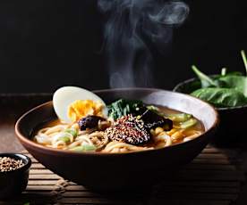 Japanese Ramen Noodle Soup
