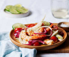 Sizilianischer Crevettensalat