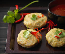 Thai-style fish cakes