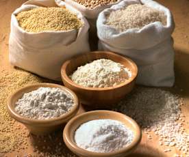 Harina de mijo, arroz y sarraceno (sin gluten)