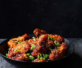 Κορεατικό τηγανητό κοτόπουλο