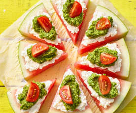 Melonenpizza