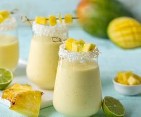 Mango piña colada (moktajl)