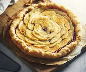 Torta sfoglia alle mele