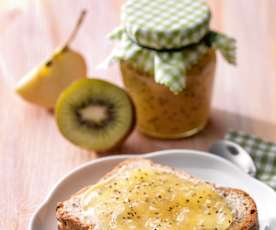 Apple and Kiwi Jam