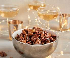 Spicy Rosemary Mixed Nuts