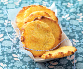 Biscuits polenta et abricots secs sans sucre ajouté