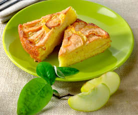 Torta di mele e nocciole