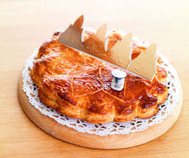 Galette des rois con crema alle mandorle