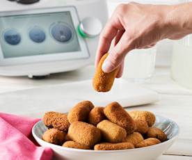 Croquetas de mejillones en escabeche