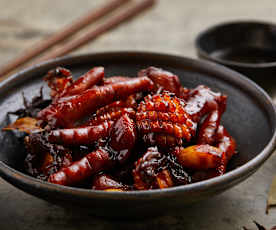 Braised Chicken Feet and Abalone