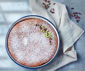 Torta soffice al pistacchio di Bronte