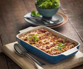 Chicken and spinach enchiladas