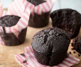 Chocolate Cherry Muffins