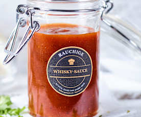 Rauchige Whiskysauce