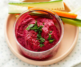 Rote-Bete-Hummus