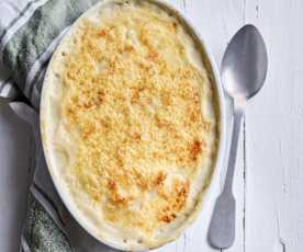 Bacalhau com “natas”