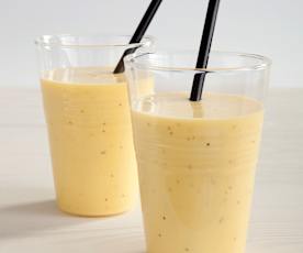 Smoothie de maracuyá y mango