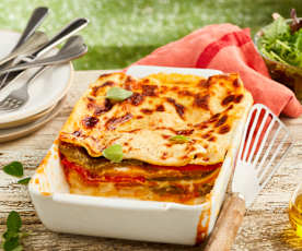 Lasagne aux trois poivrons